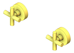 3D Shaded Image of Tap Wall Phoenix VividSlimlinePlus