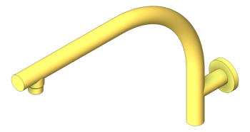 3D Shaded Image of Shower Arm Phoenix Rush