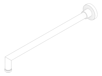 3D Documentation Image of Shower Arm Phoenix Vivid