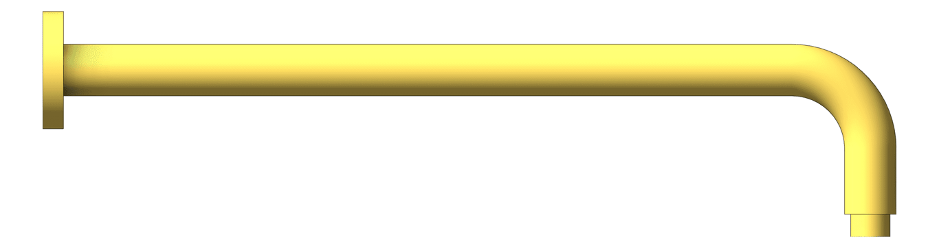 Left Image of Shower Arm Phoenix Vivid Round