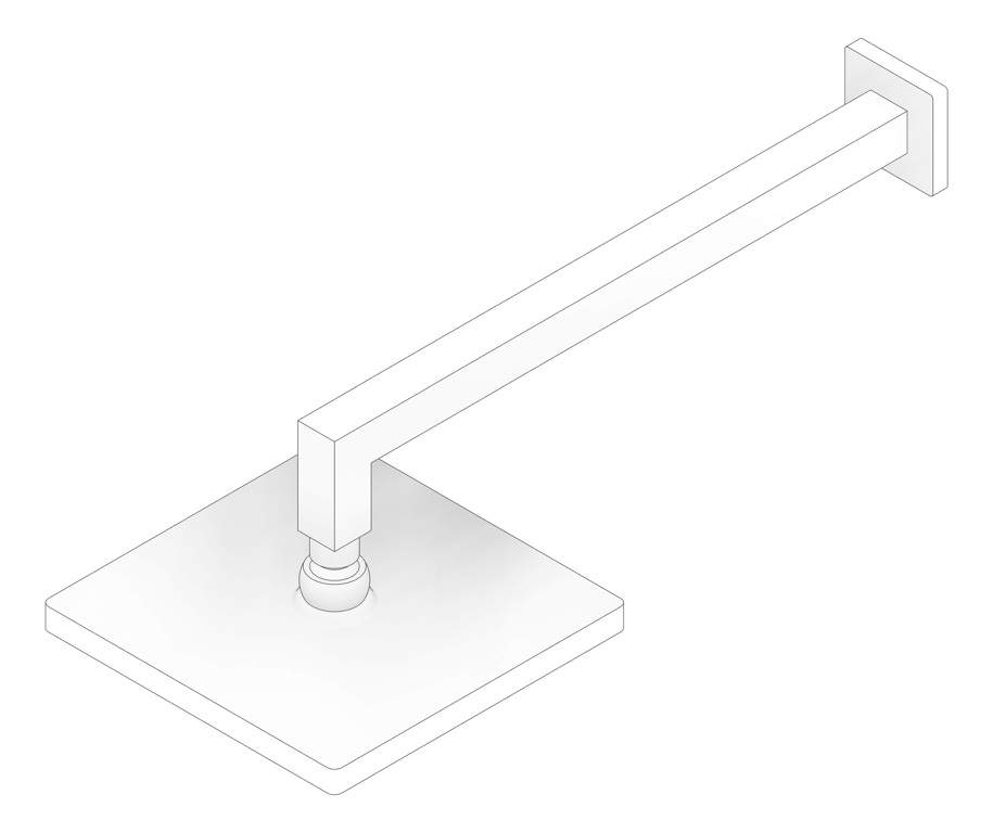 3D Documentation Image of Shower Head Phoenix Lexi