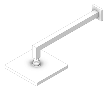 3D Shaded Image of Shower Head Phoenix Lexi