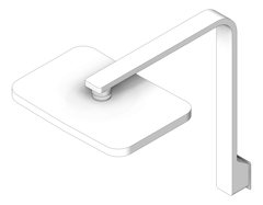 3D Shaded Image of Shower Head Phoenix NXCape