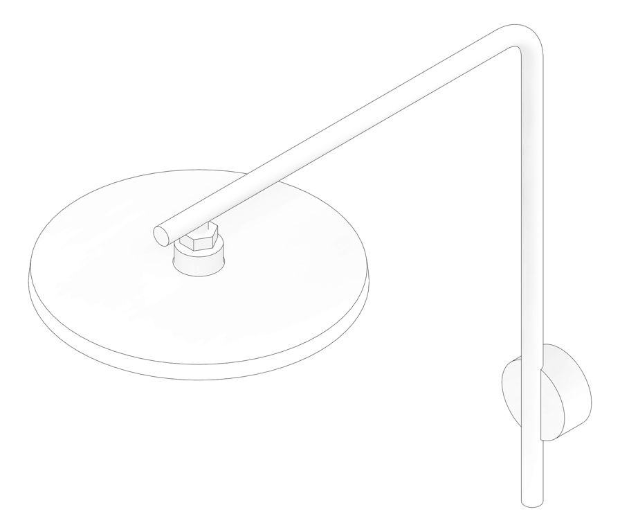 3D Documentation Image of Shower Head Phoenix NXIko