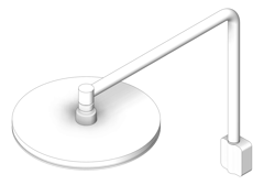 3D Shaded Image of Shower Head Phoenix NXVive