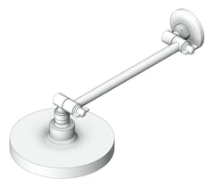 3D Shaded Image of Shower Head Phoenix Pina AllDirectional 150mmRose Round