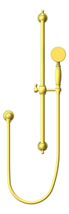 Front Image of Shower Rail Phoenix Cromford