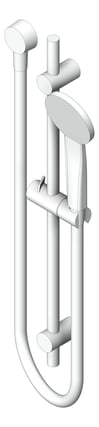 3D Shaded Image of Shower Rail Phoenix Pina