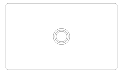 Plan Image of Shower Rose Phoenix Lexi 150x250mm