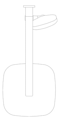 Plan Image of Shower Twin Phoenix Nuage