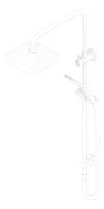 3D Documentation Image of Shower Twin Phoenix Teva