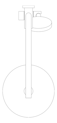 Plan Image of Shower Twin Phoenix Vivid