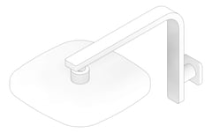 3D Documentation Image of Shower Wall Phoenix Nuage HighRise