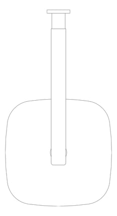 Plan Image of Shower Wall Phoenix Nuage HighRise