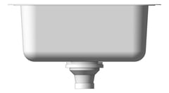 Left Image of Sink Kitchen Phoenix 1000Series Single Drainer Right