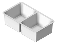 3D Shaded Image of Sink Kitchen Phoenix 2000Series Double