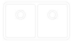 Plan Image of Sink Kitchen Phoenix 2000Series Double