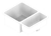 3D Documentation Image of Sink Kitchen Phoenix 2000Series OneAndHalf