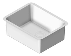 3D Shaded Image of Sink Kitchen Phoenix 2000Series Single Large