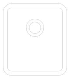 Plan Image of Sink Kitchen Phoenix 2000Series Single