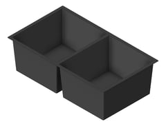 3D Shaded Image of Sink Kitchen Phoenix 4000Series Double