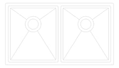 Plan Image of Sink Kitchen Phoenix 4000Series Double