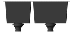 Front Image of Sink Kitchen Phoenix 4000Series OneAndThreeFourth Right