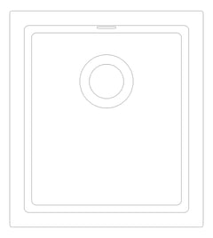 Plan Image of Sink Kitchen Phoenix 5000Series Single