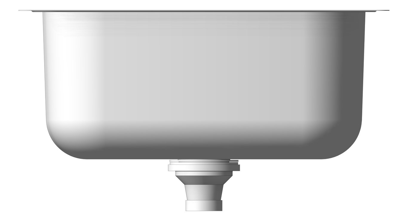 Front Image of Trough Laundry Phoenix 49Litre