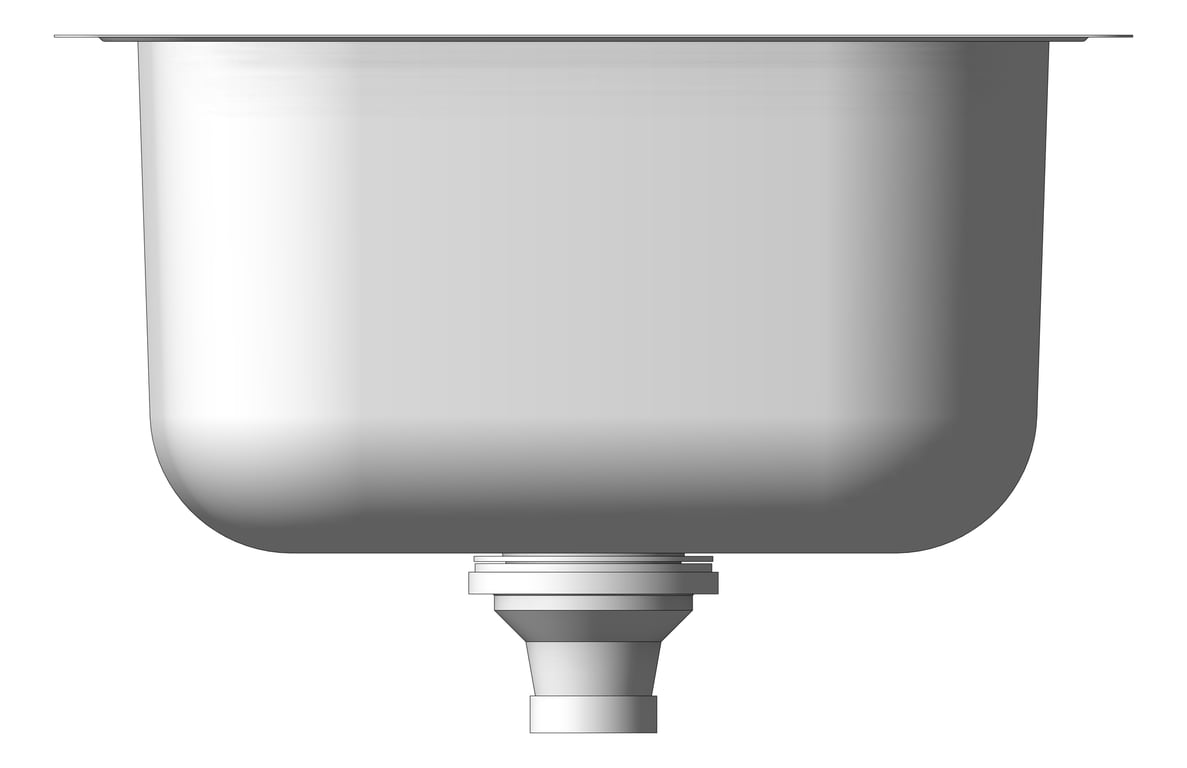 Left Image of Trough Laundry Phoenix 49Litre