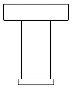 Plan Image of RobeHook SurfaceMount Plumbline Buddy Progetto