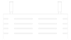 Plan Image of ShowerSeat Folding Plumbline Slatted