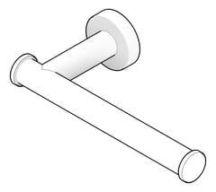 3D Documentation Image of ToiletRollHolder SurfaceMount Plumbline Buddy Progetto