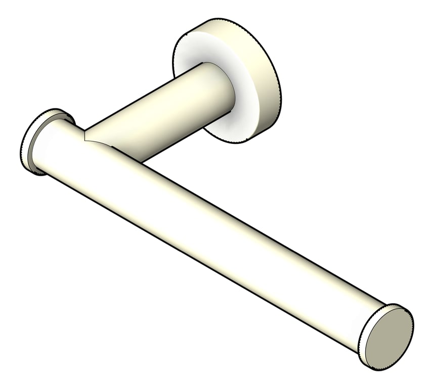 Navigate to ToiletRollHolder SurfaceMount Plumbline Buddy Progetto