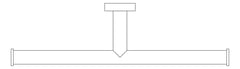 Plan Image of ToiletRollHolder SurfaceMount Plumbline Buddy Progetto Double