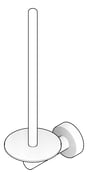 3D Documentation Image of ToiletRollHolder SurfaceMount Plumbline Buddy Progetto Vertical