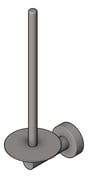 3D Shaded Image of ToiletRollHolder SurfaceMount Plumbline Buddy Progetto Vertical