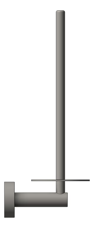 Left Image of ToiletRollHolder SurfaceMount Plumbline Buddy Progetto Vertical