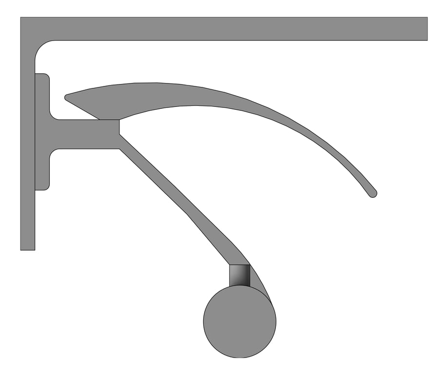Left Image of ToiletRollHolder SurfaceMount Plumbline Double Shelf