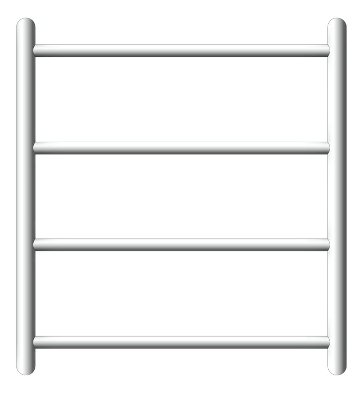 Front Image of TowelLadder Heated Plumbline Buddy 4Bar