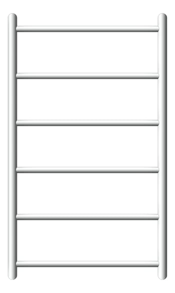 Front Image of TowelLadder Heated Plumbline Buddy 6Bar