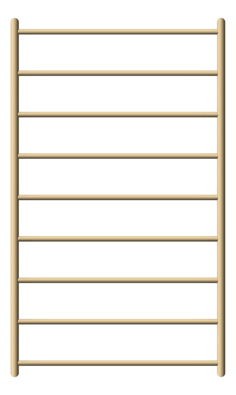 Front Image of TowelLadder Heated Plumbline Buddy Abask 1300