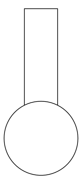 Plan Image of TowelRail Heated Plumbline Buddy Grab Vertical