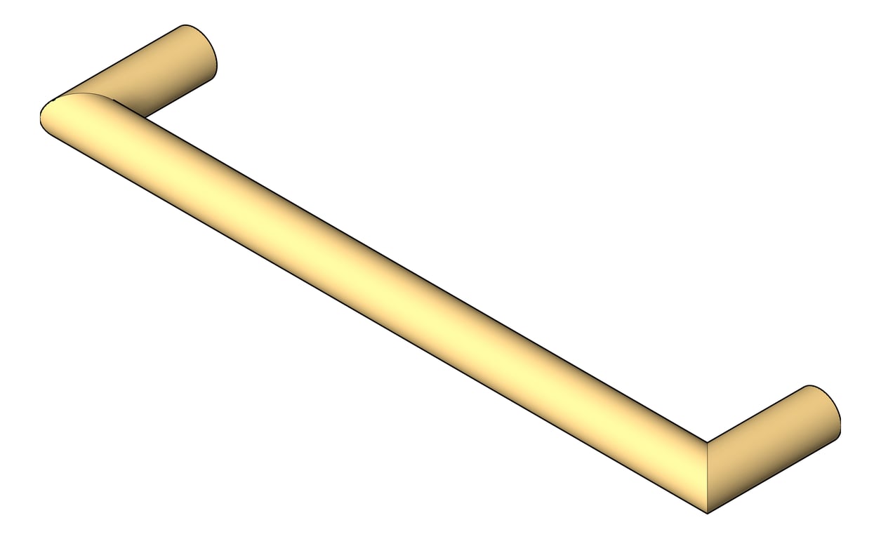 TowelRail Heated Plumbline Buddy Solo