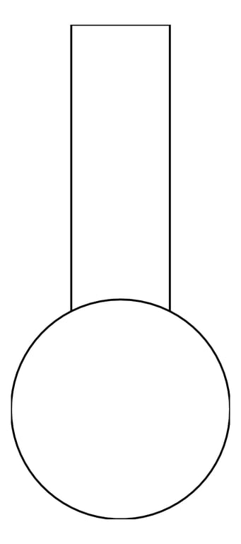Plan Image of TowelRail Heated Plumbline Buddy Vertical