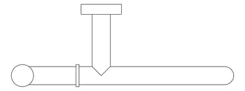Plan Image of TowelRing SurfaceMount Plumbline Buddy Progetto