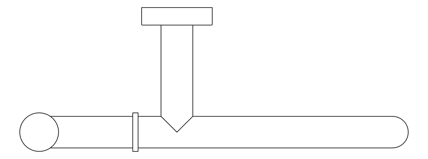 Plan Image of TowelRing SurfaceMount Plumbline Buddy Progetto