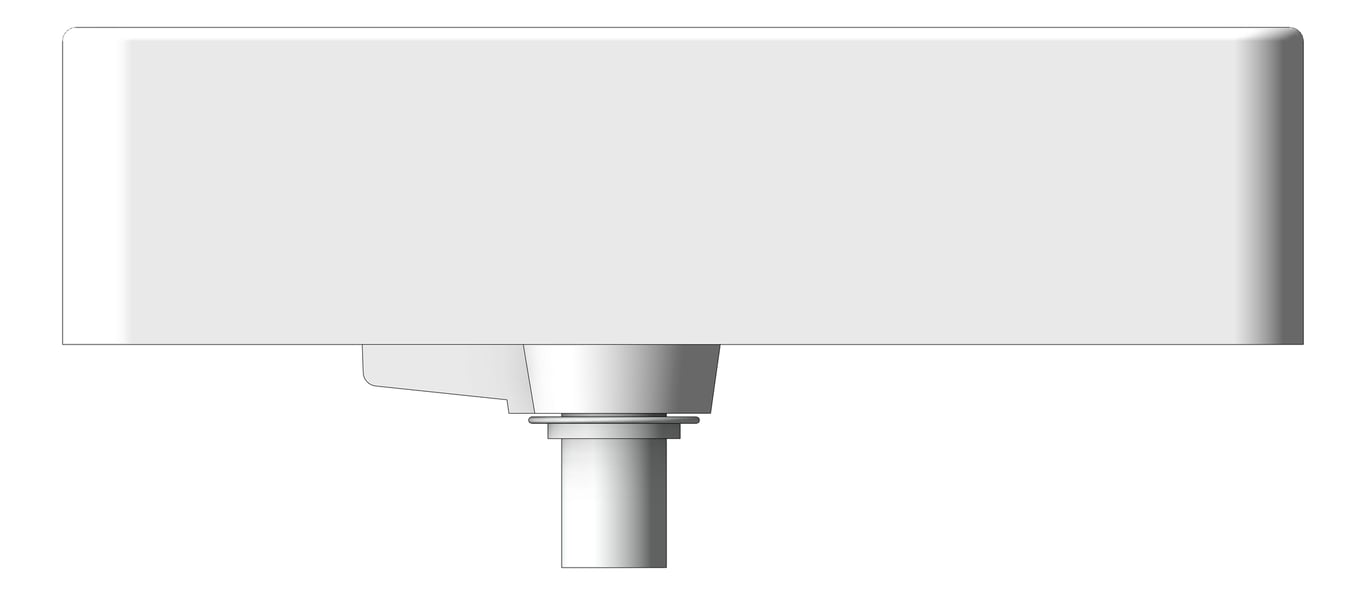 Left Image of Basin AboveCounter Plumbline Evo