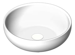 3D Shaded Image of Basin AboveCounter Plumbline Niagara Round
