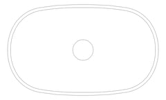 Plan Image of Basin AboveCounter Plumbline Niagara Verona